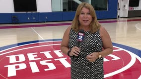 WATCH - Jennifer Hammond has reaction from Pistons GM Troy Weaver after the selection of Cade Cunningham
