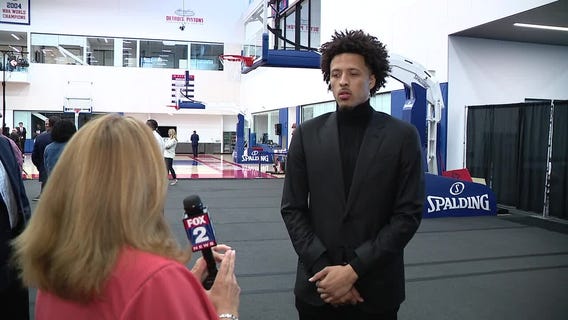 WATCH - Jennifer Hammond goes one-on one-with Pistons draft picks Cade Cunningham & Isaiah Livers