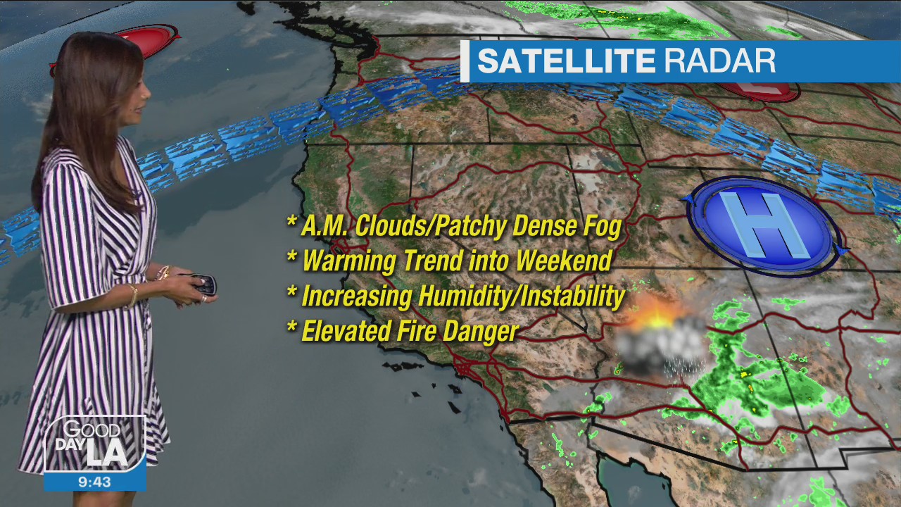 Weather Forecast for Tuesday, Aug. 10