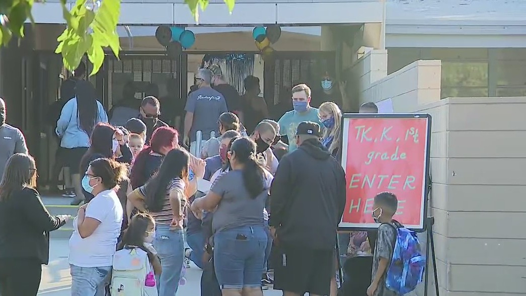 Riverside Unified School District welcomes back students on school campuses