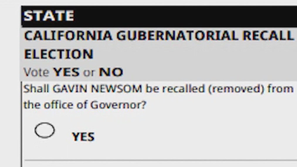 What you need to know about California recall election