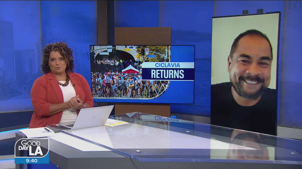 The open street bike festival known as 'CicLAvia' is back after a one-year hiatus.