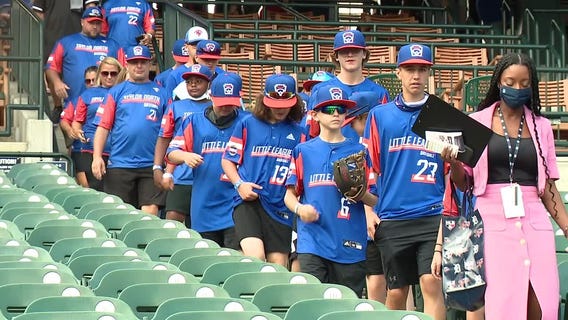 Taylor North Little League World Series champs visit Tigers