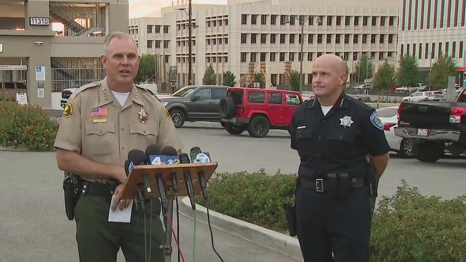 2 officers hospitalized after shootout in Highland, suspect dead