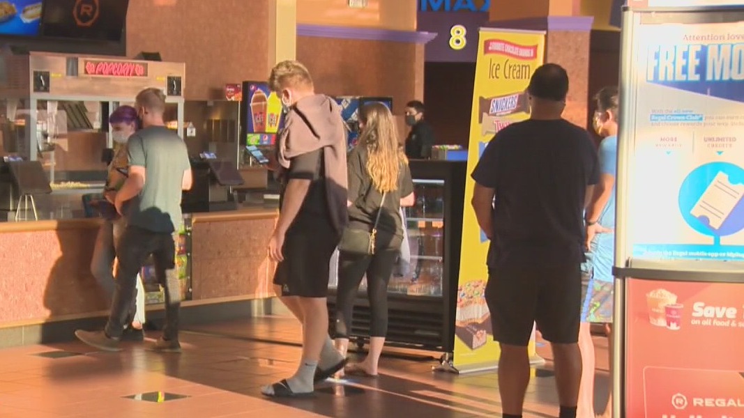 Delta variant spread lowering moviegoers' comfort level