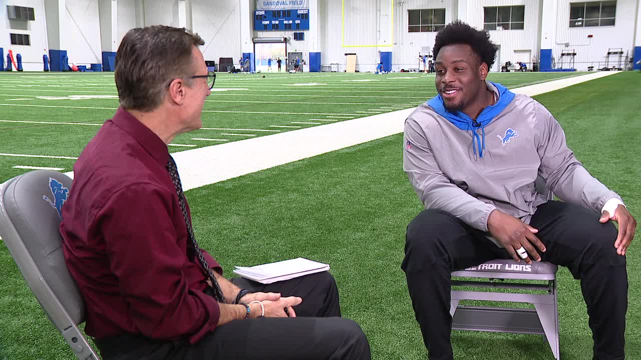 WATCH - Dan Miller sits down this week with rookie defensive lineman Levi Onwuzurike for a one-on-one chat