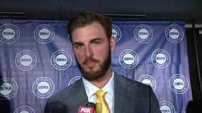 WATCH - Jennifer Hammond caught up with some recent football alums of both Michigan and Michigan St. to discuss the rivalry