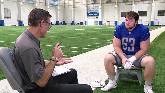 WATCH - Dan Miller sits down this week with Lions backup center, Evan Brown
