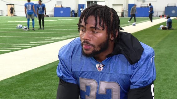 WATCH - Dan Miller chats with Lions running back D'Andre Swift