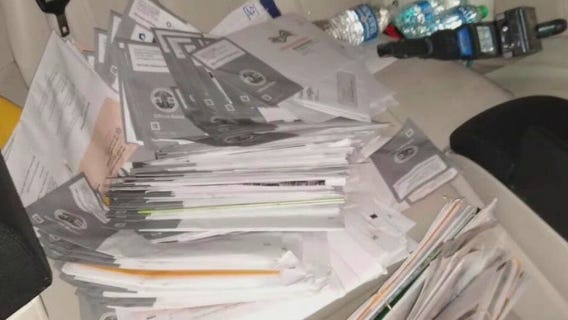 Over 300 California recall election ballots discovered in suspect's vehicle