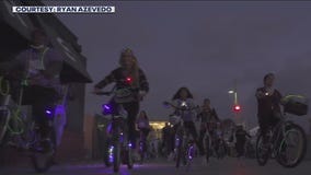 Glow Ride to fight cystic fibrosis