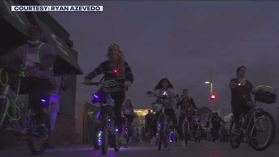 Glow Ride to fight cystic fibrosis