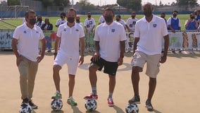 MLS unveiled mini futsal pitch in Watts