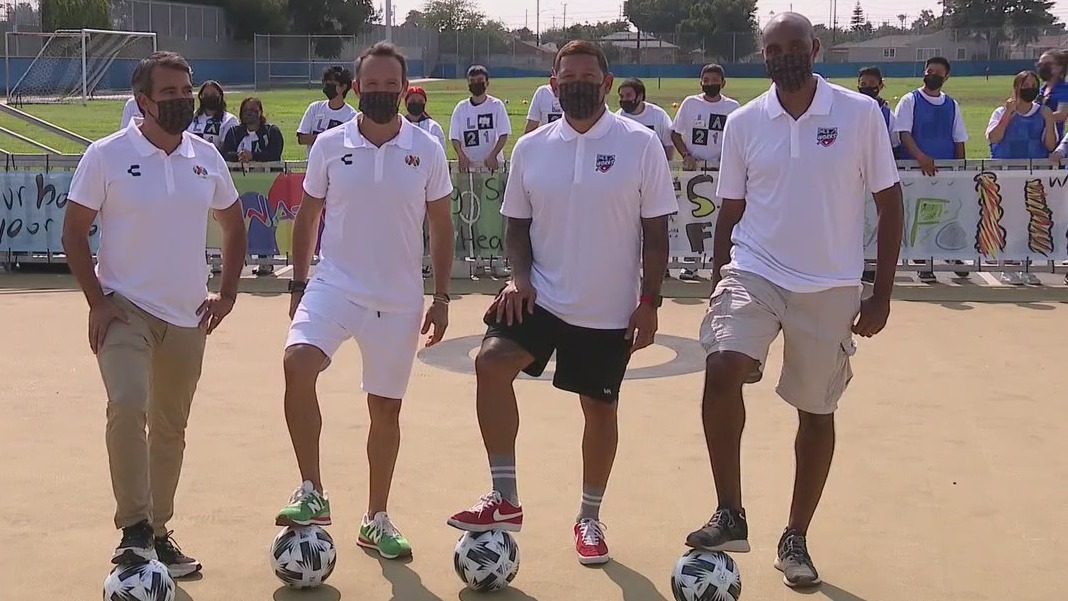 MLS unveiled mini futsal pitch in Watts