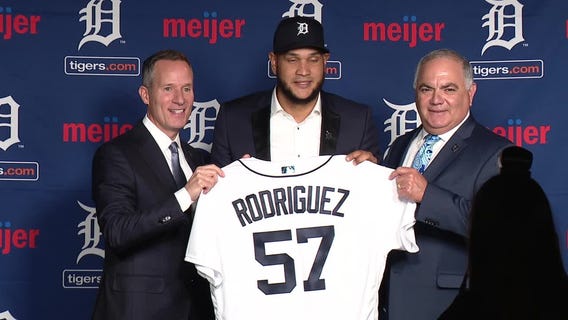 Tigers Introduce Eduardo Rodriguez