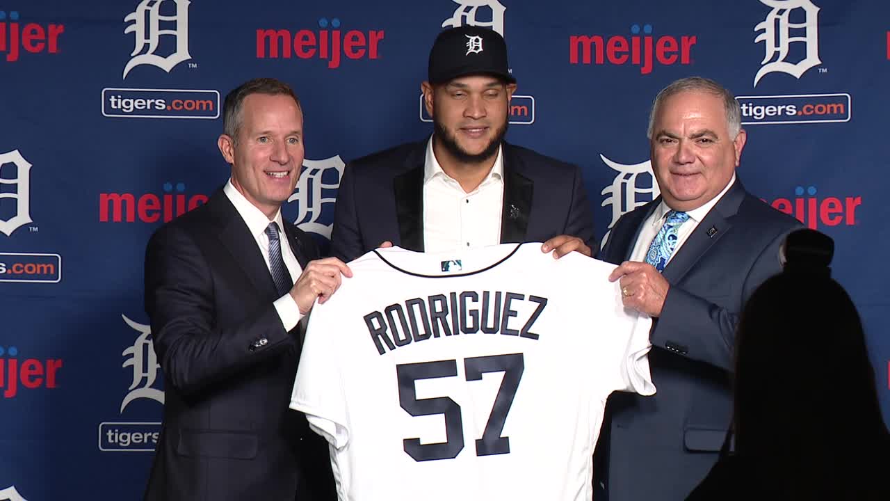 Tigers Introduce Eduardo Rodriguez