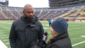 WATCH - Jennifer Hammond catches up with former Wolverine, Charles Woodson ahead of Saturday's big game against Ohio St.