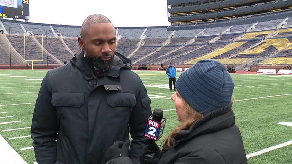 WATCH - Jennifer Hammond catches up with former Wolverine, Charles Woodson ahead of Saturday's big game against Ohio St.
