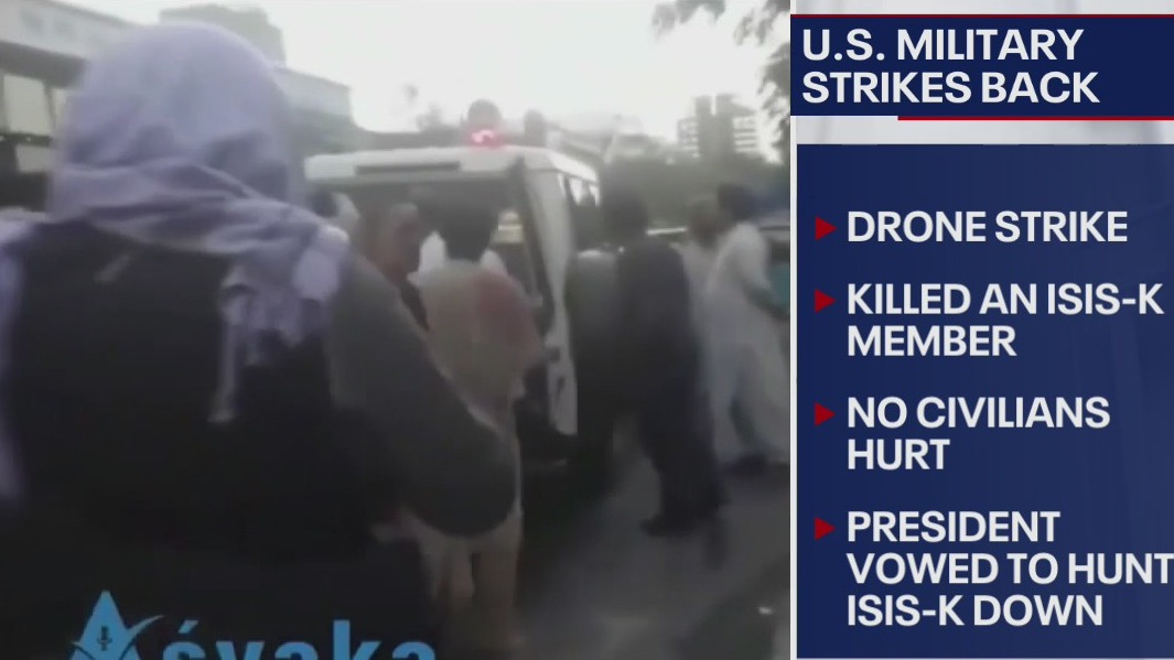 US airstrike targets Islamic State member in Afghanistan