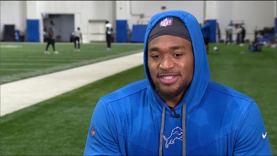 WATCH - Dan Miller caught up Lions rookie linebacker, Derrick Barnes for an exclusive one-on-one interview