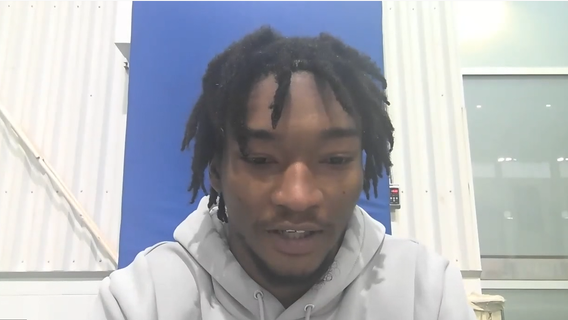 WATCH - Dan Miller goes one-on-one with undrafted rookie cornerback, A.J. Parker