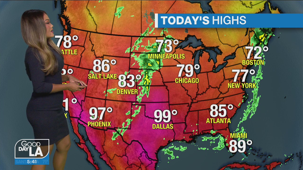 Weather Forecast for Thursday, Sept. 2