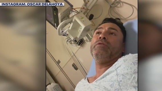 Boxing legend Oscar De La Hoya hospitalized for COVID-19