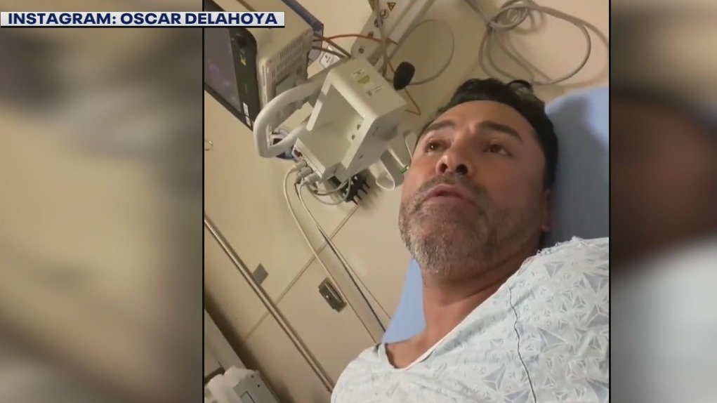 Boxing legend Oscar De La Hoya hospitalized for COVID-19