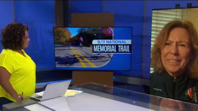 Mom pays tribute to daughter killed on 9/11 with special trail