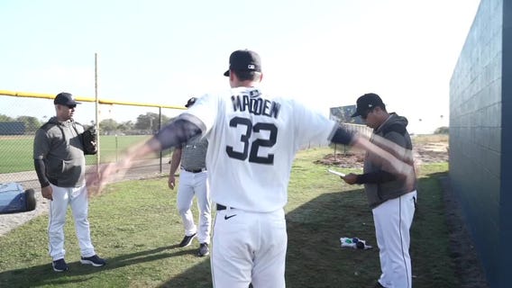 WATCH - Jennifer Hammond talks to the Tigers 2021 2nd round pick, Ty Madden