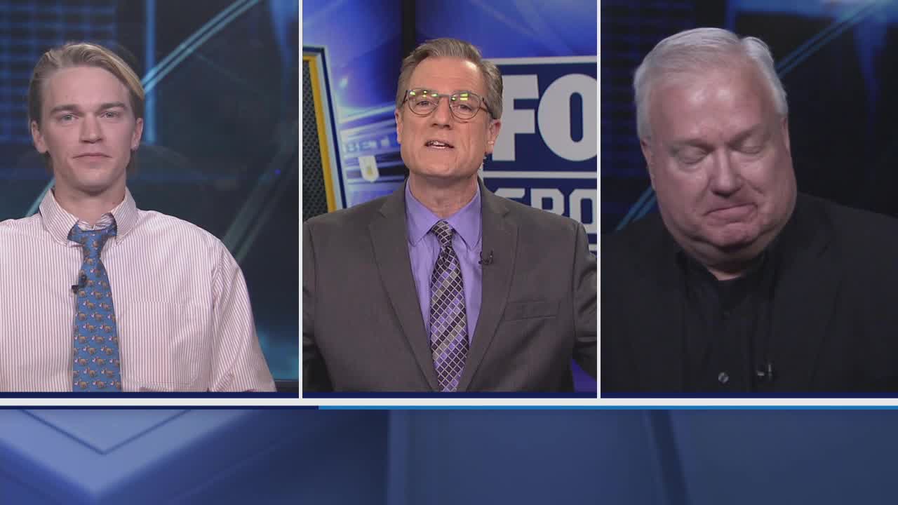 SportsWorks - 1- 23-22 -- Dan talking NFL playoffs, Jim Harbaugh, college hoops, Pistons & Wings with Burchie & Wojo