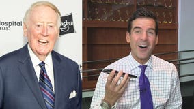 Vin Scully surprises Kyle Kraska with warm welcome