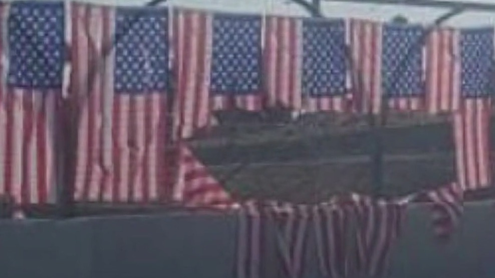 Flags honoring 13 U.S. service members killed in Kabul vandalized in Riverside