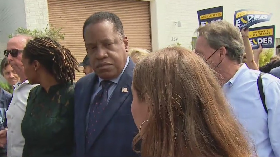 Larry Elder makes case with days left in Recall Election