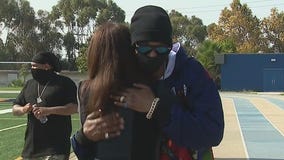 Snoop Dogg helps hype Super Bowl LVI in Los Angeles