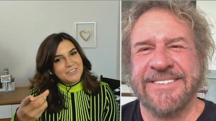 Sammy Hagar rocks the house on Good Day LA