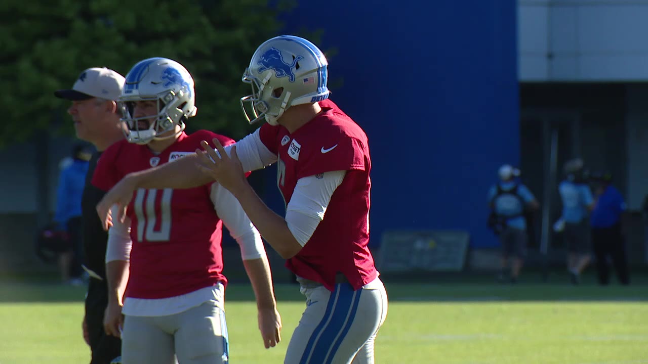 Lions Camp 8/9 -- The Quarterbacks