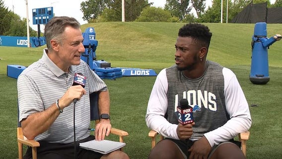 WATCH - Dan Miller chats with Lions cornerback Amani Oruwariye