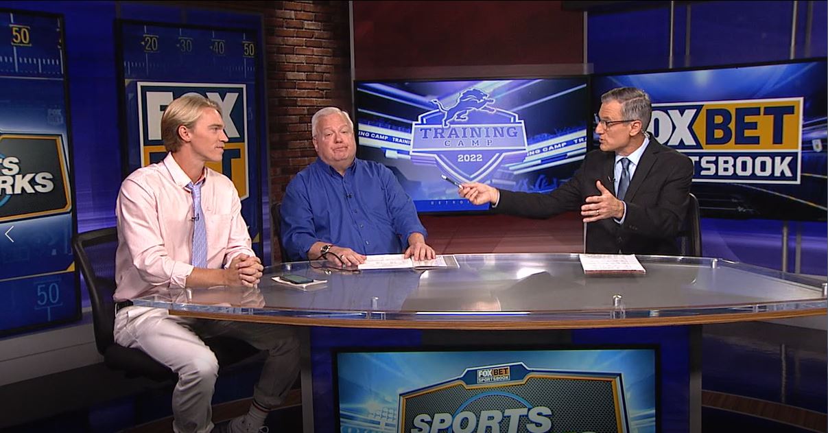 SportsWorks - 8-14-22 -- Dan with Wojo & Burchie talking Lions, Tigers & college football