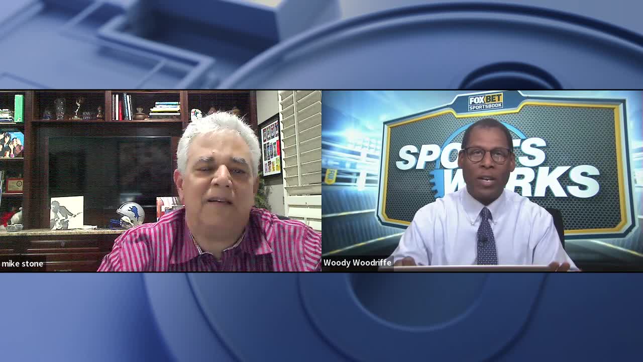 SportsWorks - 1-2-22 -- Woody talks Lions, Wings & college hoops with Mike Stone and college football with Bob Wojnowski