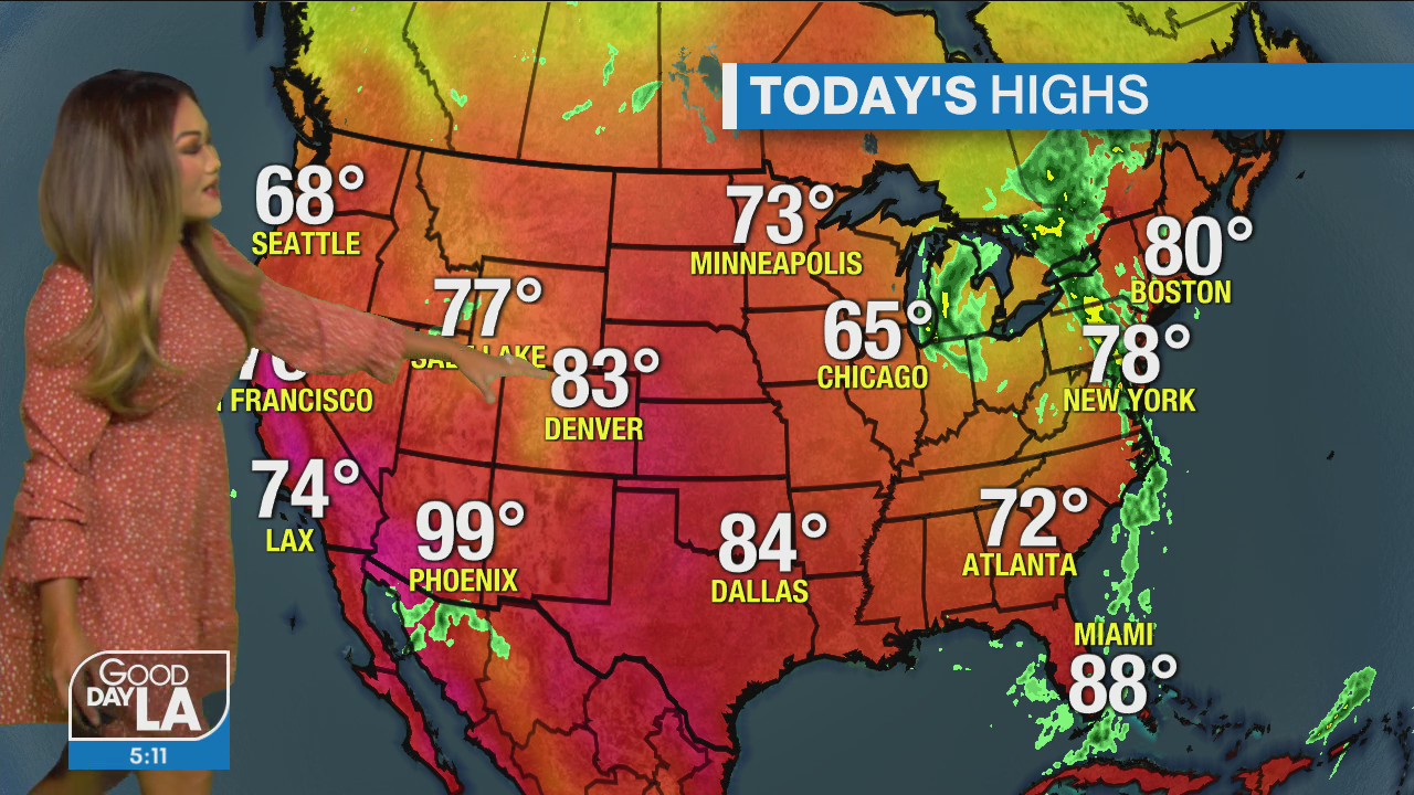 Weather Forecast for Thursday, Sept. 23