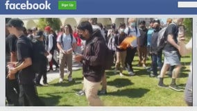 Huntington Beach mask incident caught on camera