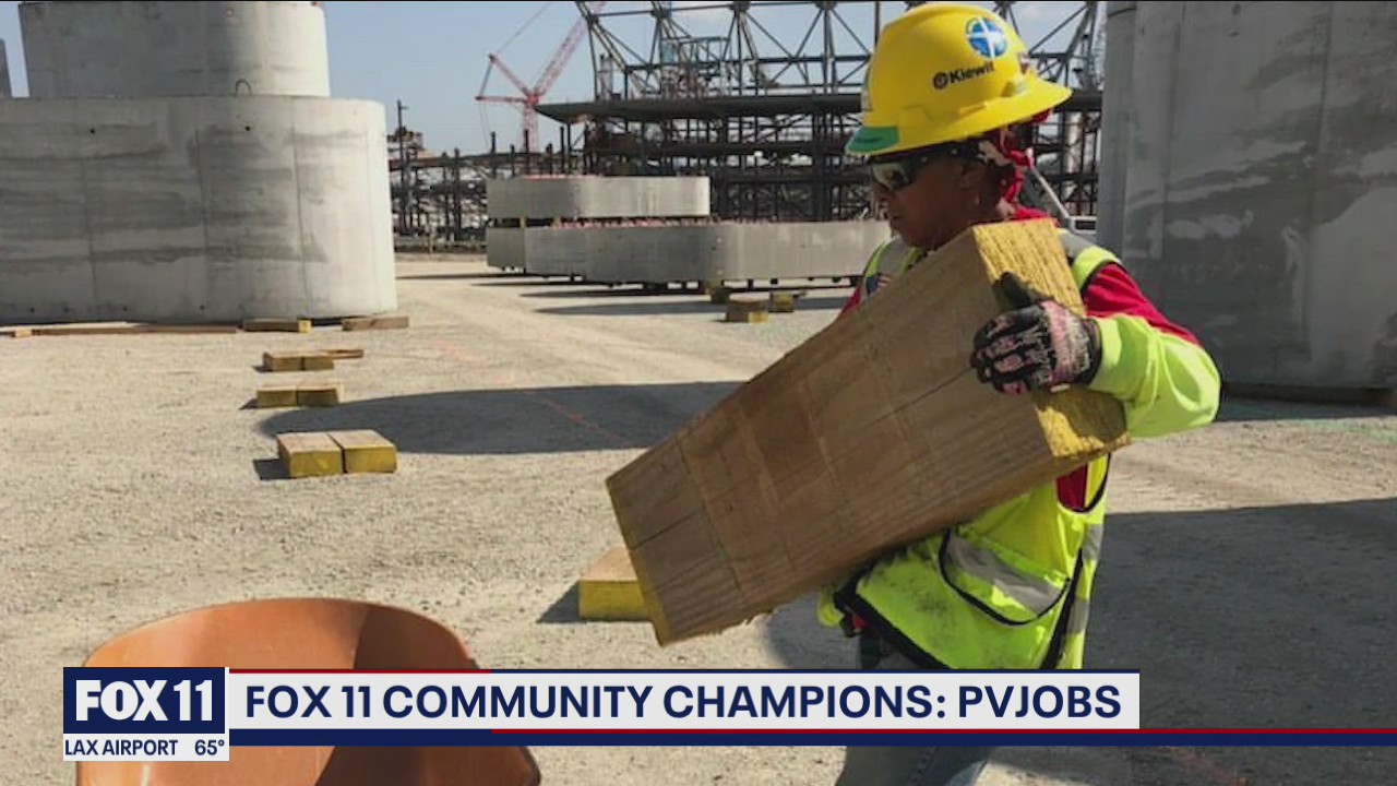 Community Champions: Construction worker helps build SoFi Stadium