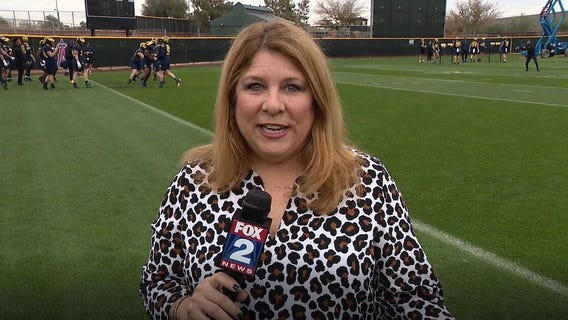 WATCH - Jennifer Hammond is with Michigan and reports from media day at the Fiesta Bowl