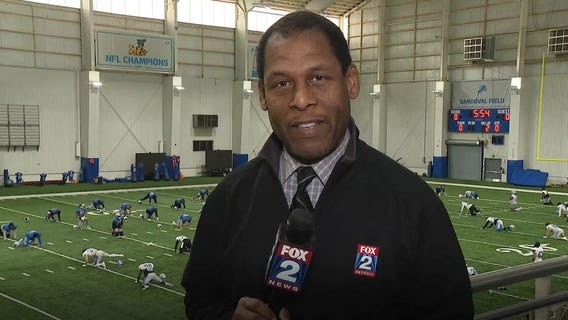 WATCH - Woody has a report on the Lions as they get back to work for Sunday's game against Chicago