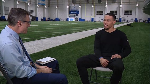 WATCH - Dan Miller goes 1-on-1 with Lions receiver Amon-Ra St. Brown