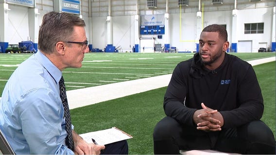 WATCH - Dan sits down with Lions rookie defensive lineman Josh Paschal