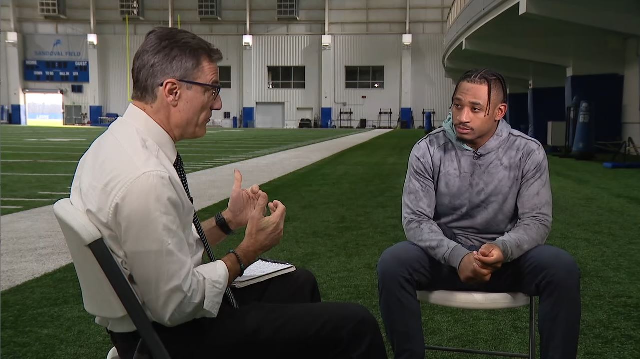 WATCH - Dan Miller sits down with Lions running back Justin Jackson