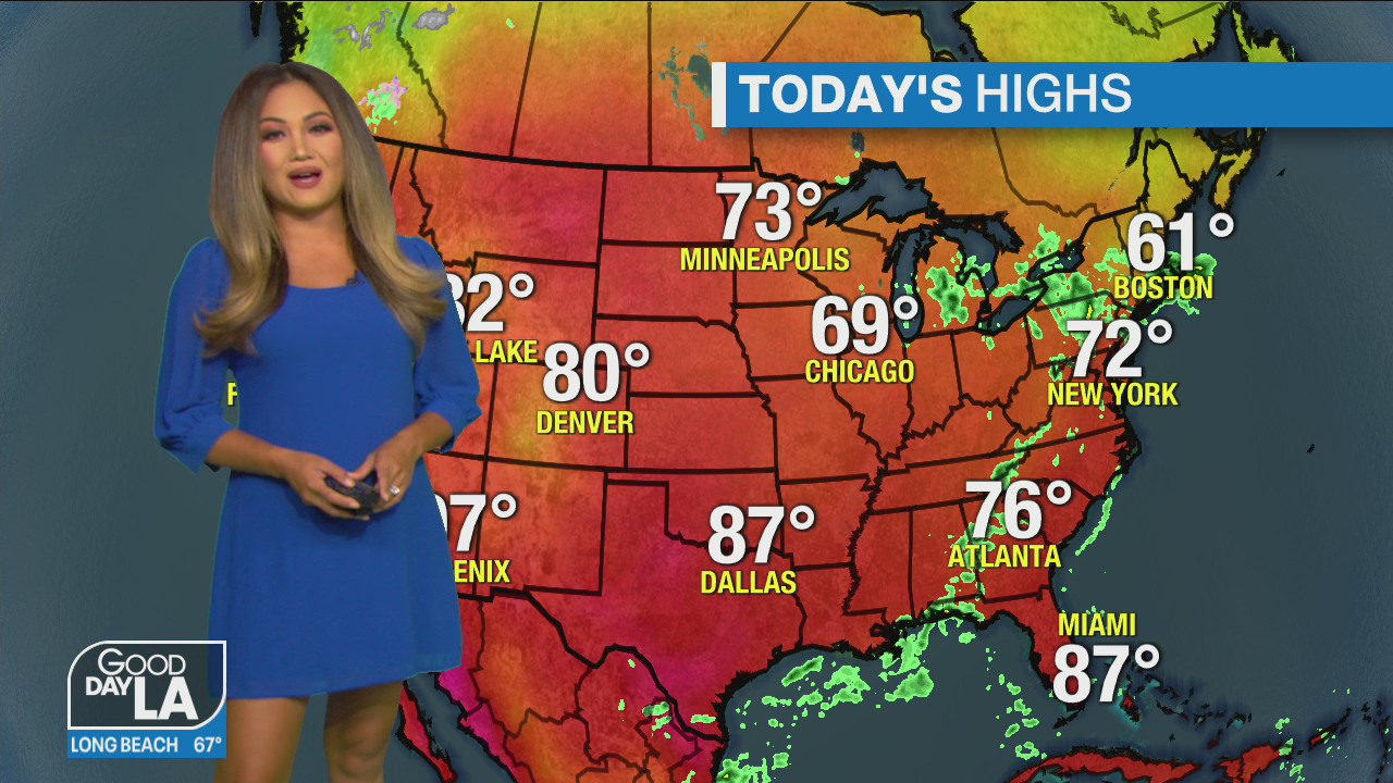 Weather Forecast for Monday, Oct. 4