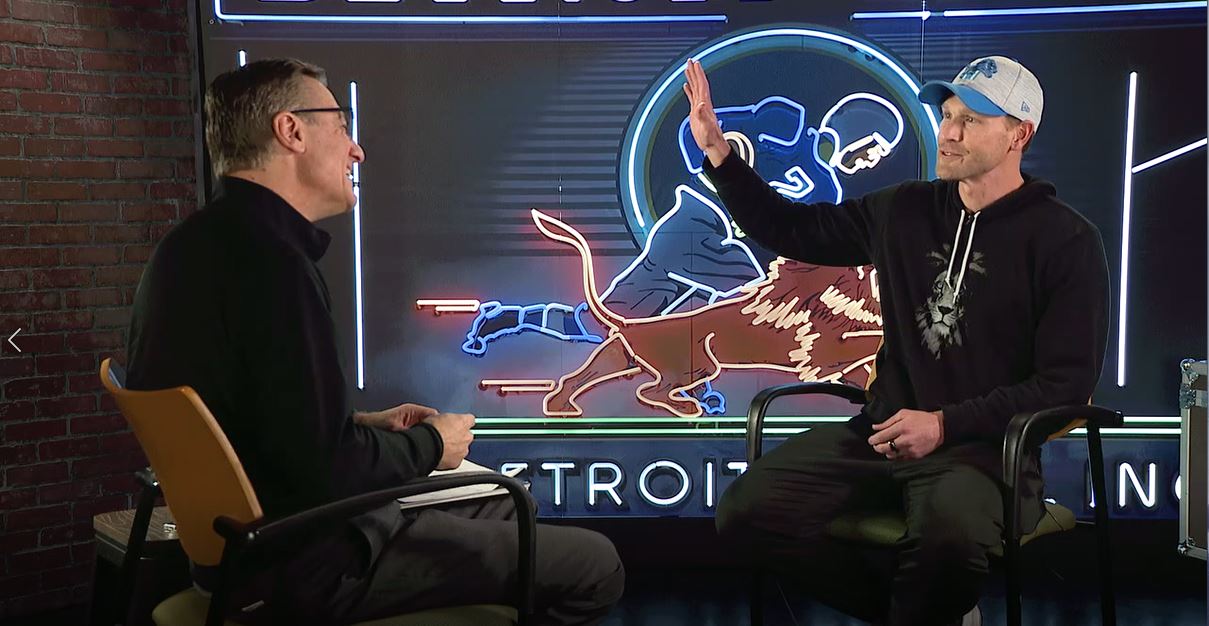 WATCH - Dan Miller sits down with Lions offensive coordinator Ben Johnson